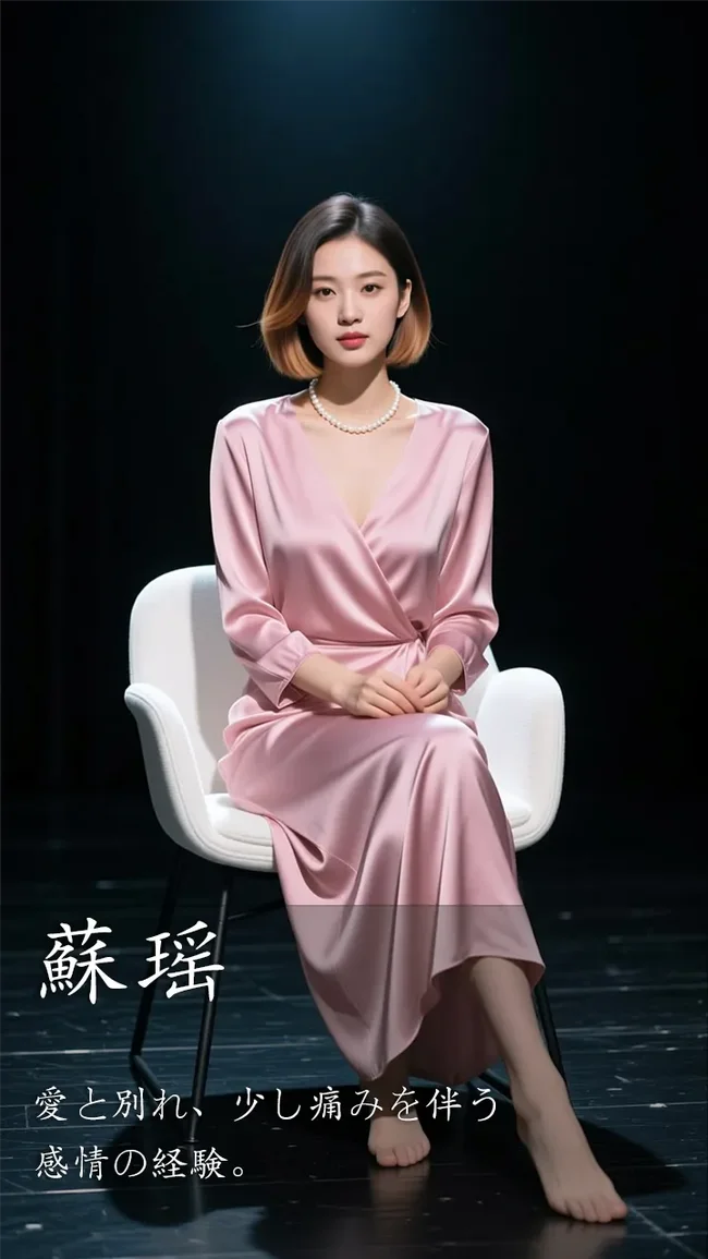 愛と別れ、少し痛みを伴う感情の経験。